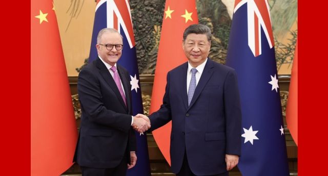 习近平会见澳大利亚总理阿尔巴尼斯