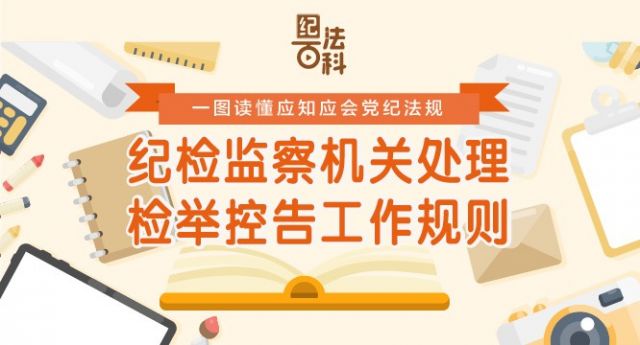 纪法百科•纪检监察机关处理检举控告工作规则